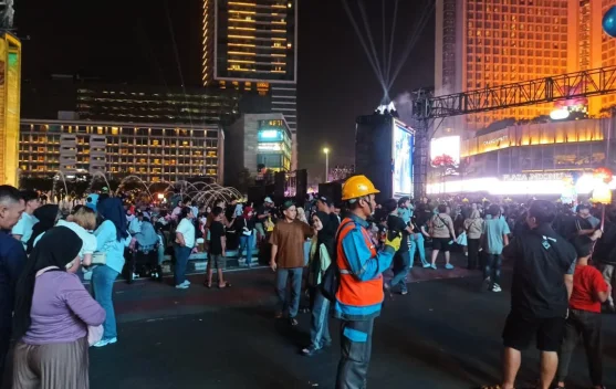 PLN Jaga Keandalan Listrik HUT Ke-499 Kota Jakarta di Bundaran HI - RRI.co.id