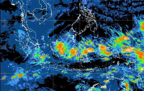 BMKG Waspadai Bibit Siklon Tropis 96W, Hujan dan Gelombang Tinggi Mengintai - RRI.co.id
