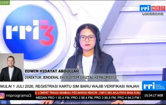 Kemkomdigi Pastikan Data Biometrik Tak Disimpan Operator Seluler - RRI.co.id