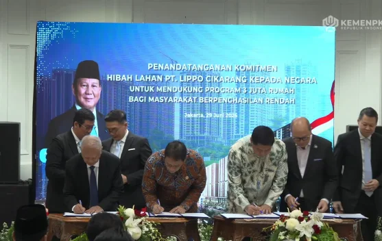 Hibah Lahan Lippo Dukung Percepatan Program Tiga Juta Rumah - RRI.co.id