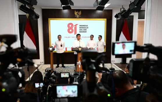 Pemenang Sayembara Logo HUT Ke-81 RI Antusias Ikut Upacara di Istana - RRI.co.id
