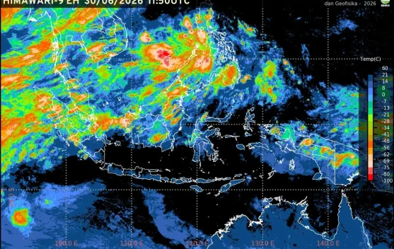Prakiraan Cuaca Ibu Kota Provinsi se-Indonesia, 1 Juli 2026 - RRI.co.id