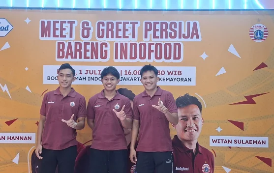 Indofood Hadirkan Pemain Persija Sapa Jakmania di Jakarta Fair - RRI.co.id