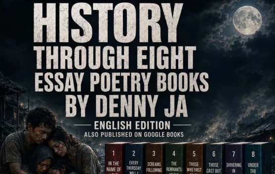 Delapan Buku Puisi Esai Denny JA Resmi Terbit dalam Bahasa Inggris