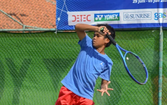 George Adrian Lolos ke Semi Final DETEC K3N7O3N9 Open 2026 - RRI.co.id