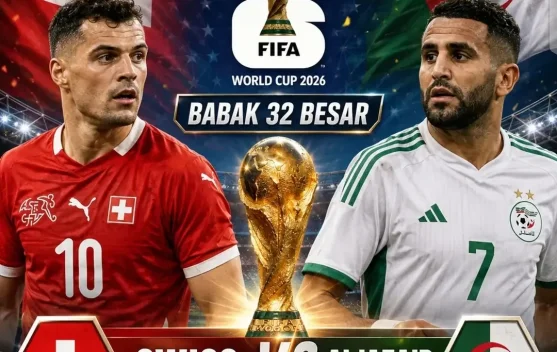 'Head to Head' dan Prediksi Susunan Pemain Swiss vs Aljazair - RRI.co.id