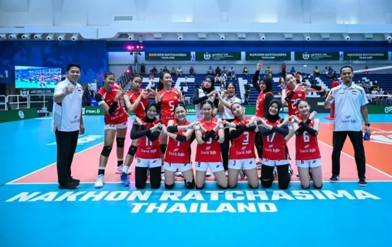 Tim Voli Putri U-18 Indonesia Kalahkan Iran 3-0 di AVC U-18 - RRI.co.id