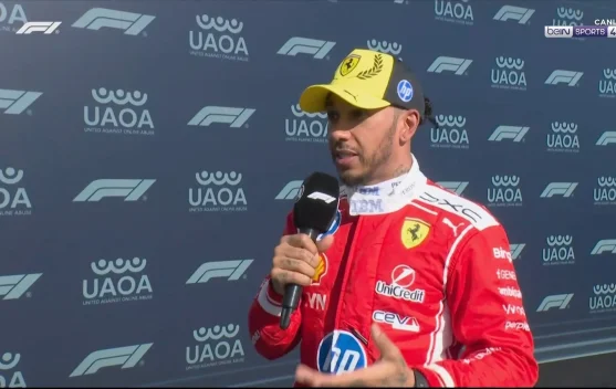 Hamilton Bahagia Rebut Pole Sprint di Kandang Sendiri