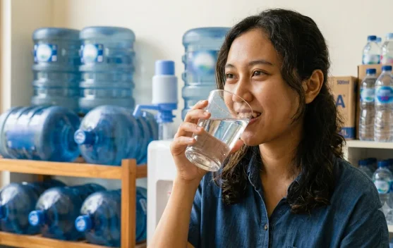 Penelitian Konsumsi AMDK Unair: Tidak Picu Gangguan Hormon, Reproduksi, dan Kanker