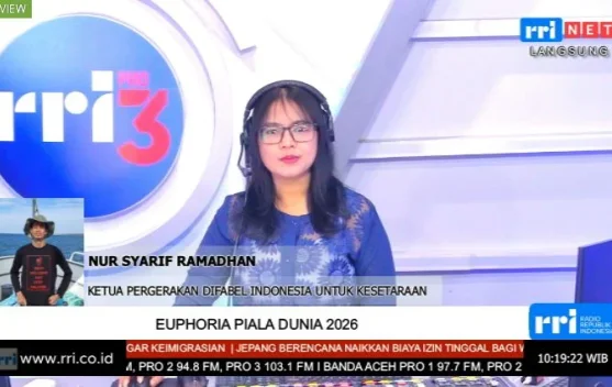 Gara-gara Siaran Piala Dunia, RRI Dapat Lagi Apresiasi Komunitas Difabel Netra - RRI.co.id