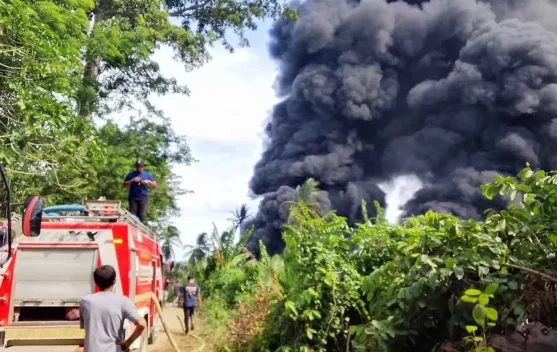 Sumur Minyak Tradisional di Aceh Timur Terbakar: Belum Ada Korban Jiwa - RRI.co.id