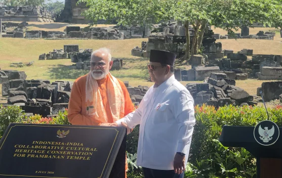 Presiden Prabowo: Prambanan Simbol Kedekatan Peradaban Indonesia-India - RRI.co.id