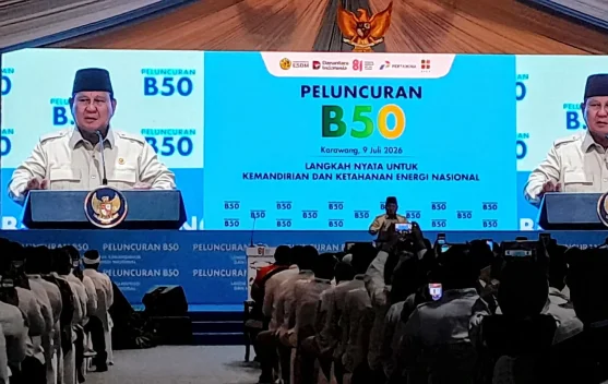 Presiden Prabowo: Indonesia Negara Pertama di Dunia yang Terapkan B50 - RRI.co.id
