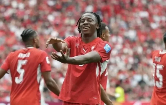 Swiss Cemas Tunggu Kebugaran Johan Manzambi jelang Hadapi Argentina - RRI.co.id