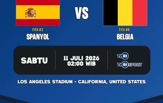 Spanyol vs Belgia: Simakn'Head to Head', Statistik dan Prediksi Pemainnya - RRI.co.id