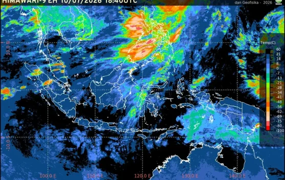 Prakiraan Cuaca Ibu Kota Provinsi se-Indonesia, 11 Juli - RRI.co.id