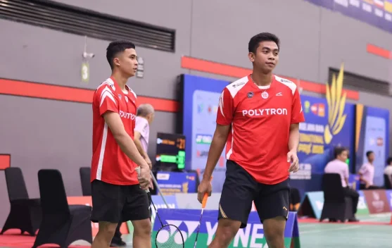 Ganda Putra Rizki/Raihan Melangkah ke Semifinal Junior International GP 2026 - RRI.co.id