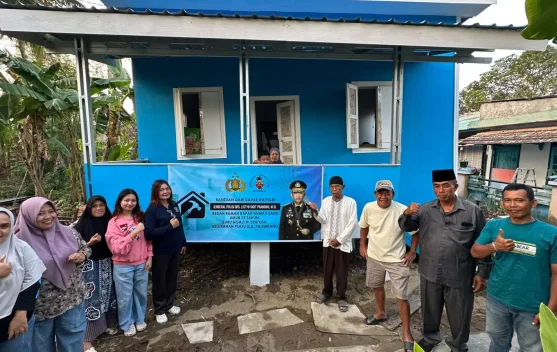 Begini Rumah Guru Ngaji setelah di Bedah Kapolri