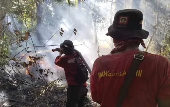 Manggala Agni Padamkan 10,5 Hektare Karhutla Aceh Selatan