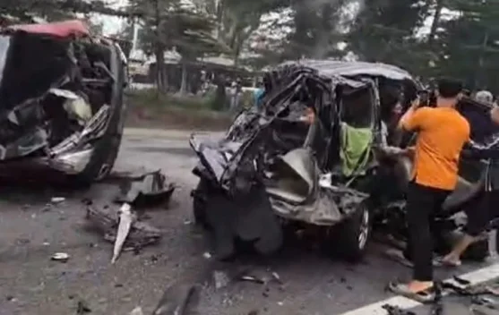 Kecelakaan Beruntun di Sibolangit telan Empat Korban Jiwa