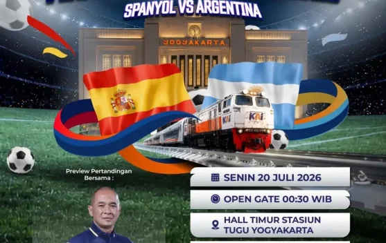 Manjakan Penumpang, KAI Gelar Nobar Final Bola Gembira 2026