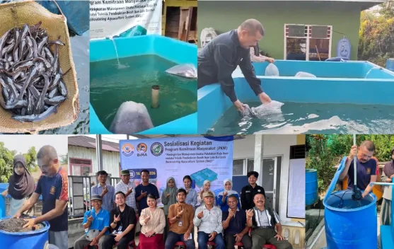 Universitas Borneo Tarakan (UBT) Kenalkan Teknologi RAS untuk Budidaya Lele