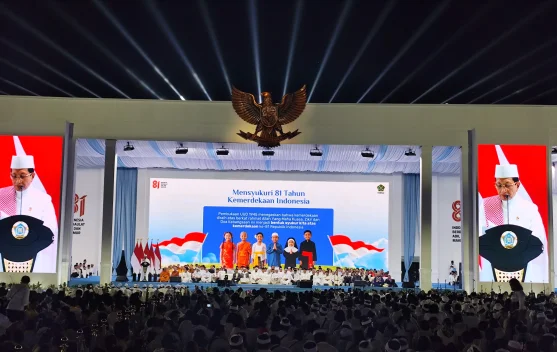Menag: Kerukunan Umat Beragama di Indonesia Terus Meningkat