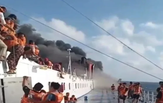 Korban Kebakaran KM Mutiara Sentosa: 5 Orang Meninggal, 227 Selamat - RRI.co.id