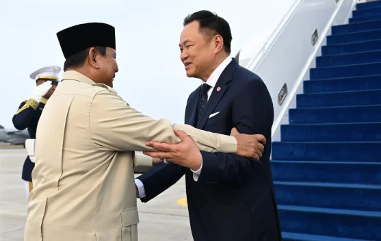 Presiden Prabowo Antar Langsung Kepulangan PM Tailan Anutin Charnvirakul - RRI.co.id