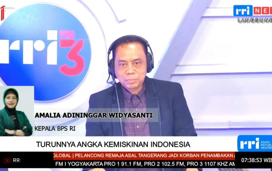 Kepala BPS: Pekerjaan yang Layak jadi Kunci Pengentasan Kemiskinan di Indonesia