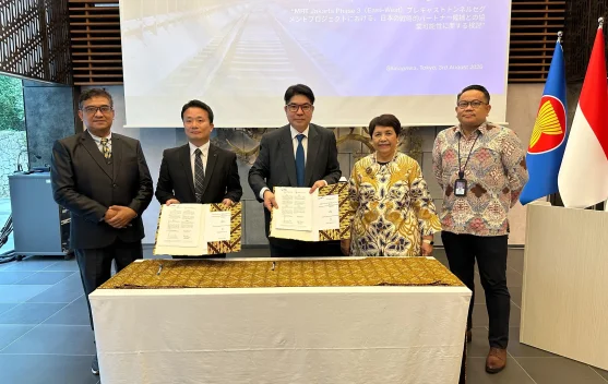 Indonesia-Jepang Kembangkan Teknologi Persinyalan MRT Jakarta