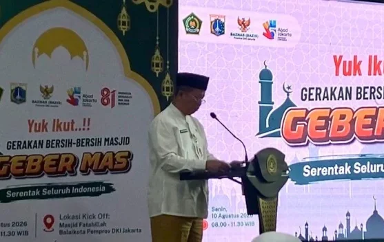 Pemprov DKI Pacu Gerakan Bersih-Bersih Masjid Berkelanjutan lewat Pilah Sampah