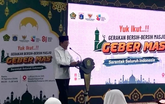 Menag Ajak Bersihkan Rumah Ibadah tanpa Sekat Agama