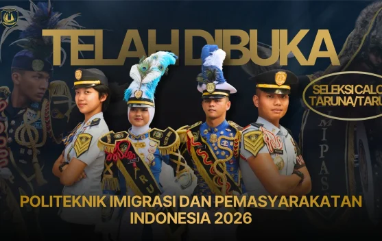 Kementerian Imipas Buka Seleksi Ratusan Calon Taruna Sekolah Kedinasan 2026
