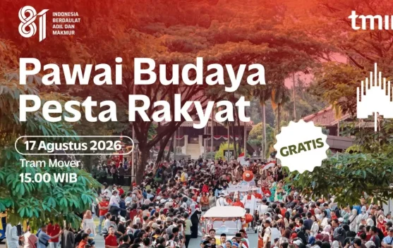 Pesta Rakyat Semarak Jiwa Nusantara Meriahkan HUT ke-81 RI di TMII