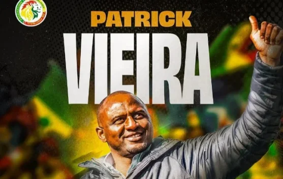 Patrick Vieira Jadi Pelatih Timnas Senegal Gantikan Pape Thiaw