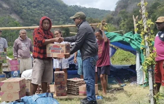 Kementerian HAM Salurkan Bantuan untuk Warga Terdampak Gempa Flores NTT