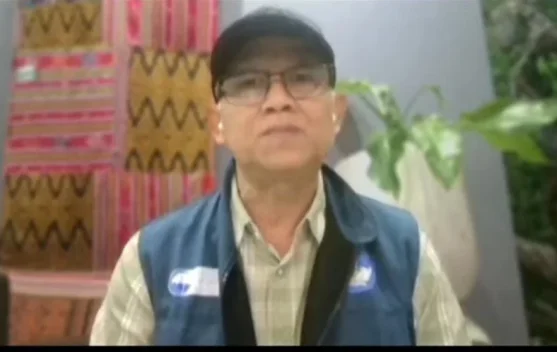 Momen Wamen Atip Rasakan Gempa Susulan ketika Memberikan Keterangan Pers