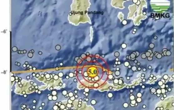 BMKG Pastikan Gempa M5 Manggarai NTT Tak Berpotensi Tsunami