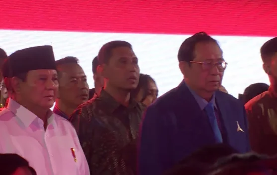 Hadiri HUT ke-25 Partai Demokrat, Presiden: Terima Kasih Atas Kehormatannya