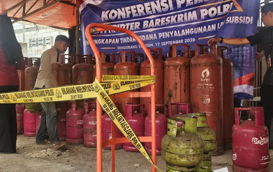 Bareskrim Grebek Penyuntikan Elpiji Subsidi di Tangsel, Banten
