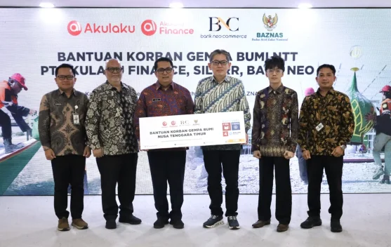 Akulaku Group Salurkan Bantuan Pangan untuk Warga Terdampak Gempa NTT