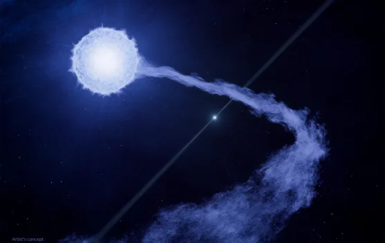 XRISM Saksikan Pulsar ‘Menyedot’ Angin Bintang Raksasa