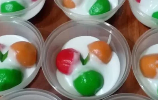 Bugis Mandi, Jajanan Khas Bugis dengan Siraman Santan