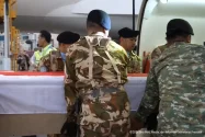 Jenazah TNI Gugur di Misi UNIFIL Tiba di Tanah Air