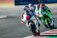 Veda Ega Tembus 8 Besar Moto3 Catalunya usai Start dari Belakang