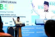 Presiden Kaitkan Semangat Kemandirian Energi dengan Mimpi Tampil di Piala Dunia