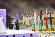 Pesona Tim Indonesia, Meydiana Laviola saat Penutupan Asian Games 2026