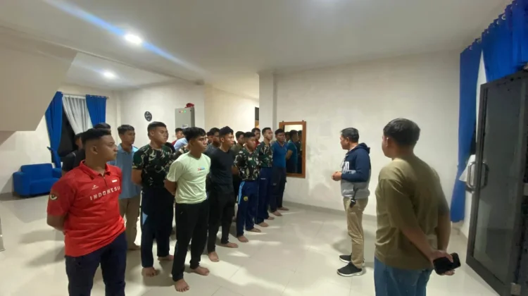 Para Kadis Lanud RSA Natuna Pastikan Apel Lorong Kondisi Personel Aman