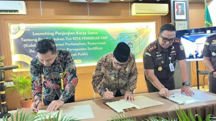 Percepatan Sertifikat KMP, Tim Kita PENDEKAR KMP Launching PKS